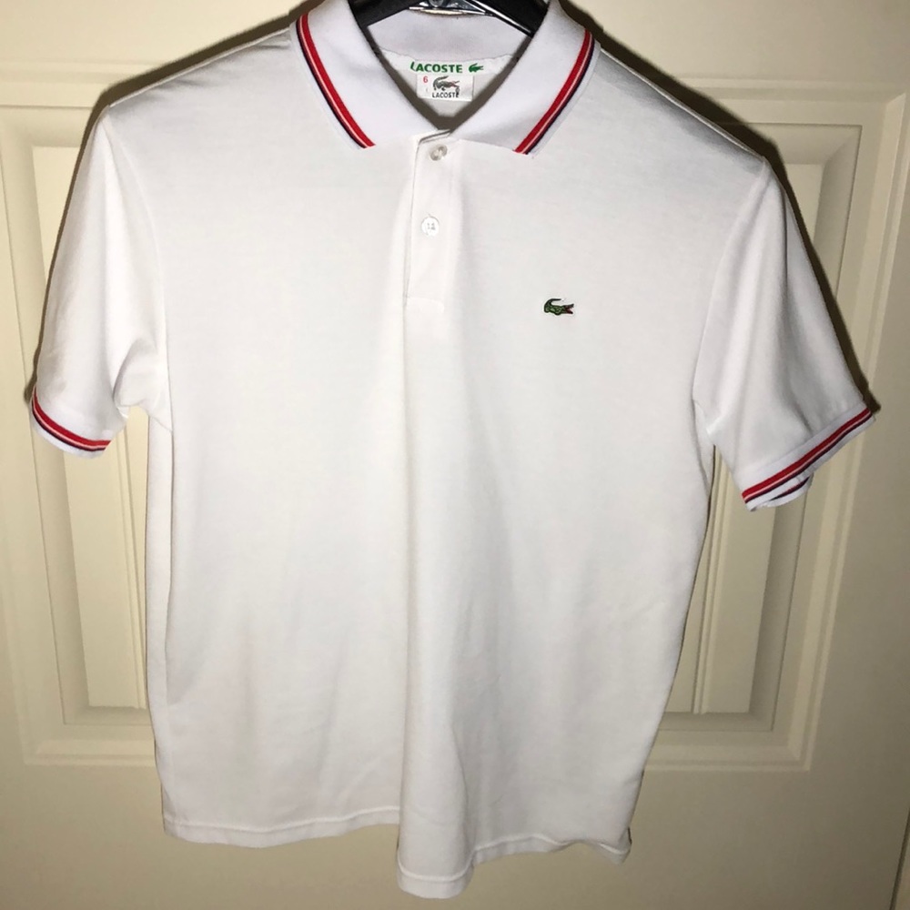 Lacoste White Men’s Polo